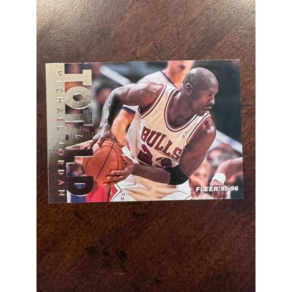 Michael Jordan Fleer 1995-96 Total D